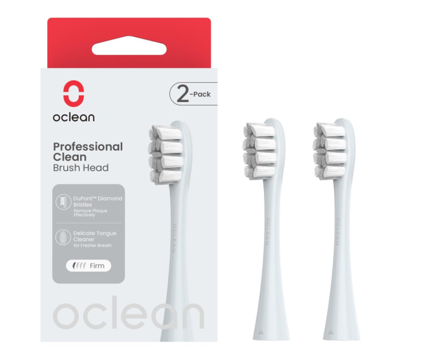 Oclean Końcówki do szczoteczki P1C9 srebrny 2 szt. - 1213172 - zdjęcie
